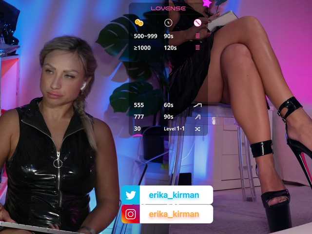 Erika_Kirman live webcam show