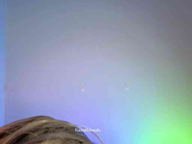 Carolblonde webcam