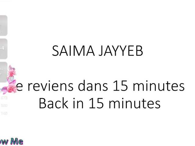 saimajayeb live cam on BongaCams