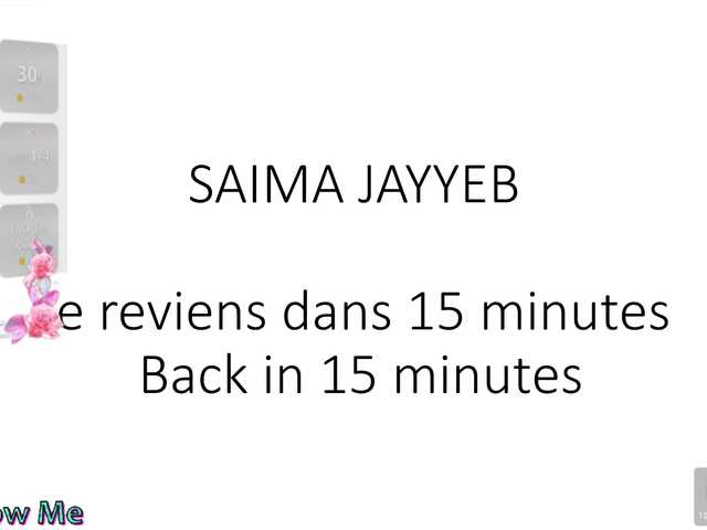 saimajayeb live cam on BongaCams