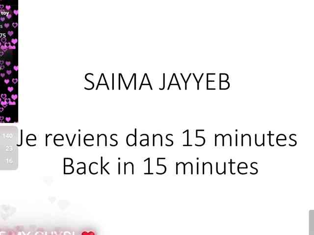 SaimaJayyeb webcam