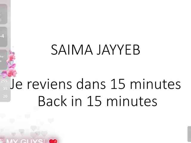 SaimaJayyeb webcam