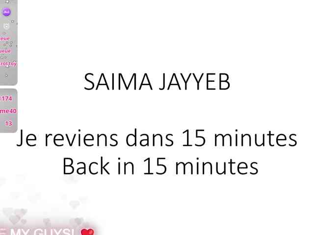 SaimaJayyeb webcam