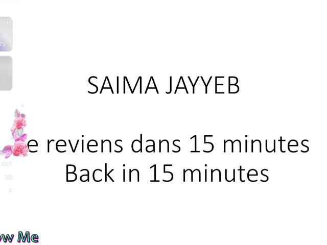 SaimaJayyeb webcam