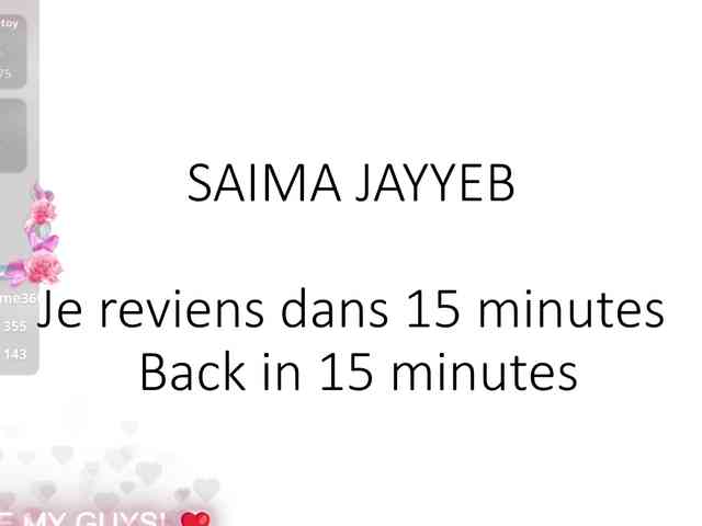 SaimaJayyeb webcam