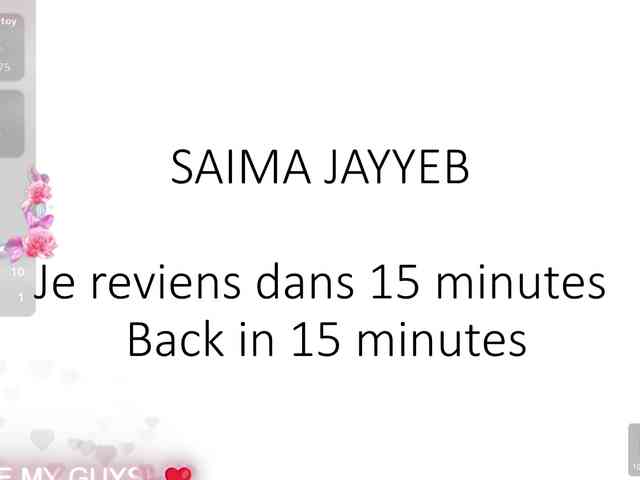 SaimaJayyeb webcam