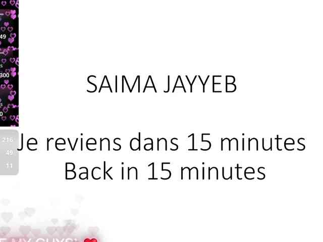 SaimaJayyeb webcam