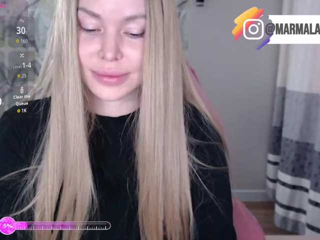 le modèle Marmalade_Fox est en webcam porno dans un show sur le site bongacams, il possède les tags suivants: White/Caucasian,Blonde,Shaved