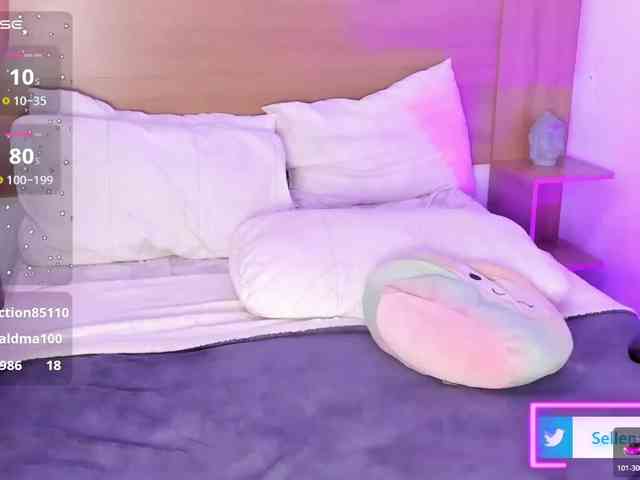 sellenasquirt webcam