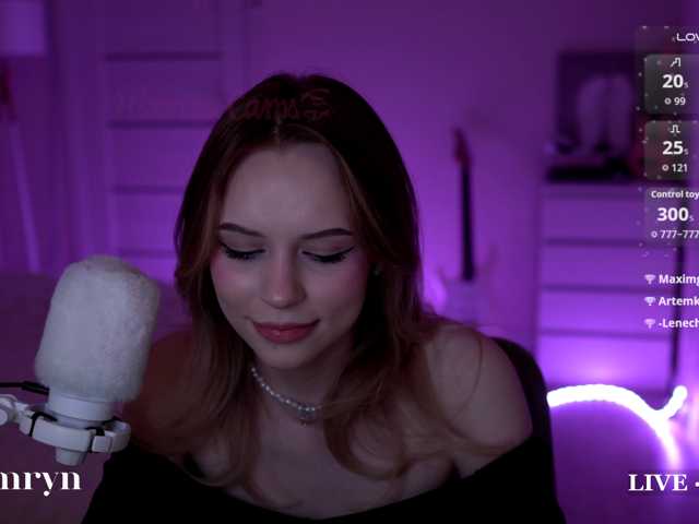 fymryn live cam on BongaCams