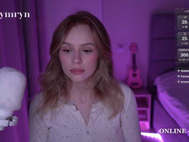 fymryn live cam on BongaCams