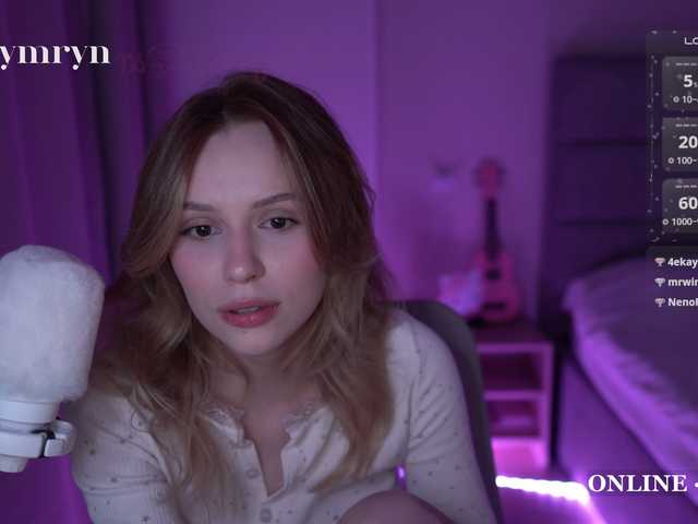 fymryn live cam on BongaCams