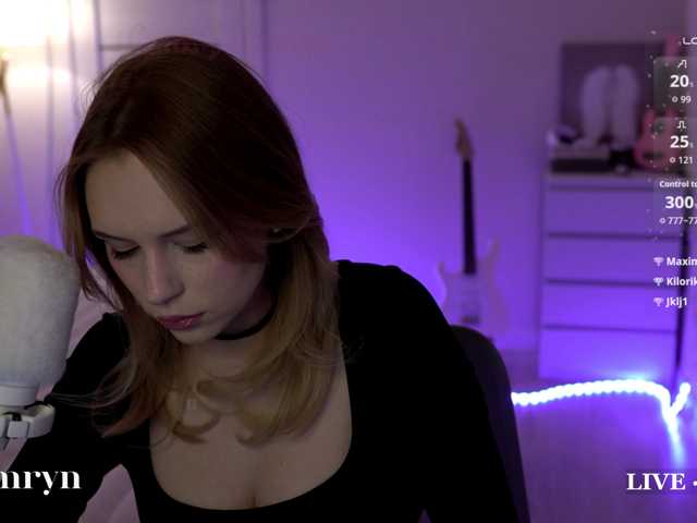 fymryn live cam on BongaCams