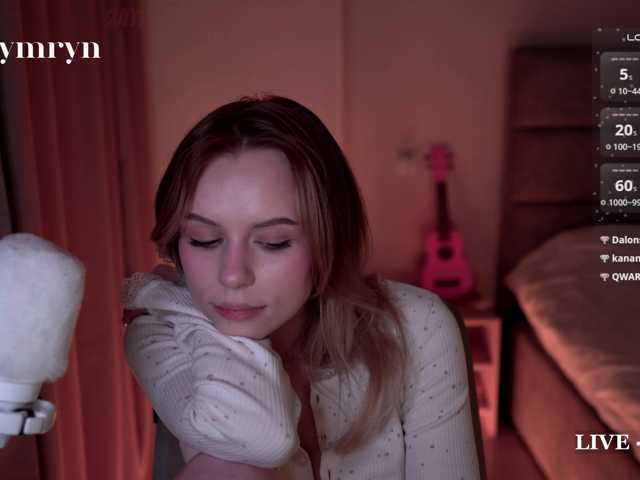 fymryn live cam on BongaCams