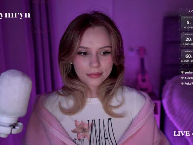 fymryn live cam on BongaCams