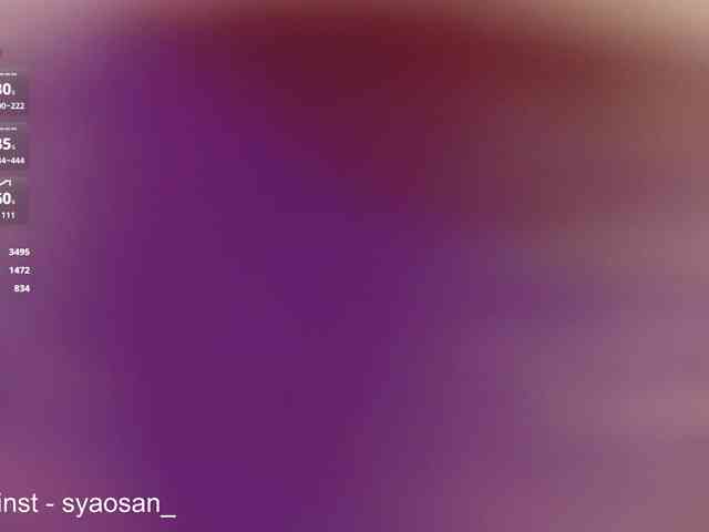 SyaoSan webcam