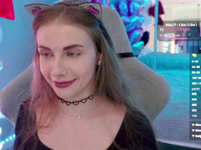 -VikkiL0vesChees... Live Webcam on BongaCams