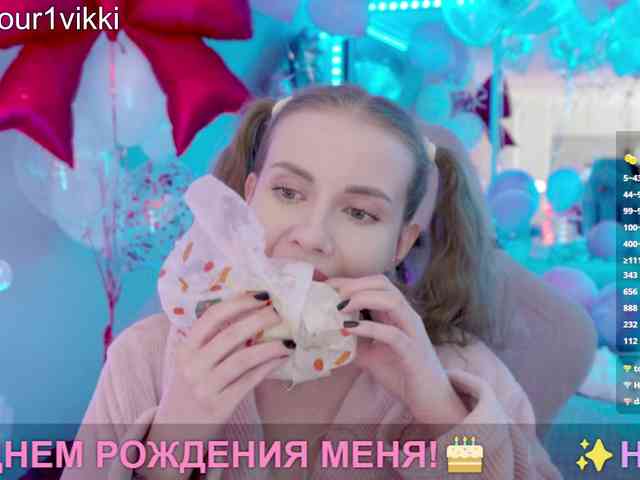 VikkiExtraCheese webcam