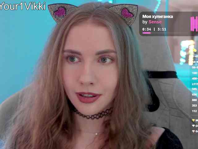 VikkiExtraCheese webcam