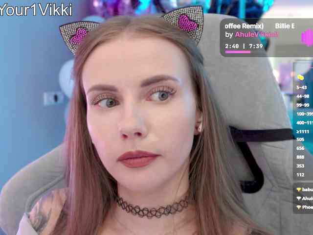 VikkiExtraCheese webcam
