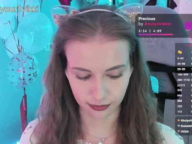VikkiExtraCheese webcam