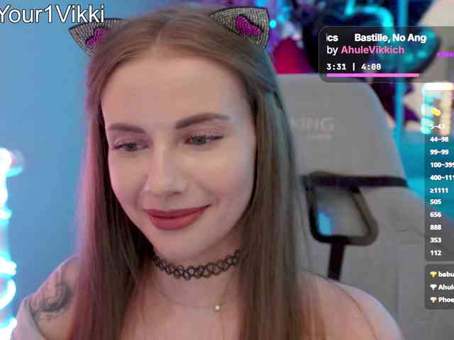 VikkiExtraCheese webcam