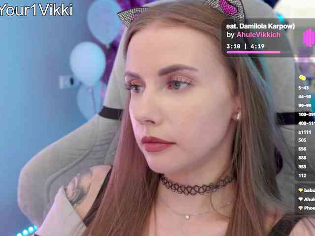 VikkiExtraCheese webcam