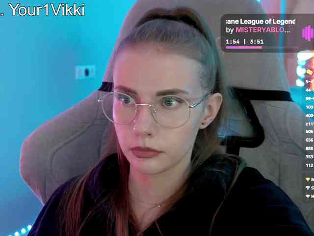 Vikkiextracheese's cam show statistics and live stream