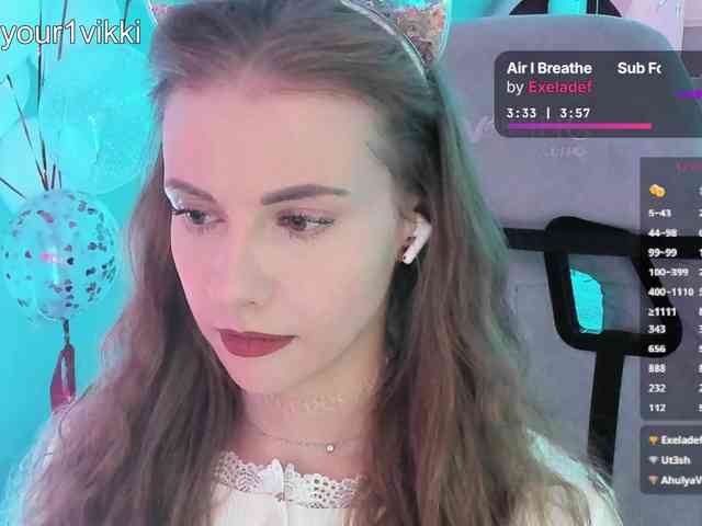 VikkiExtraCheese webcam
