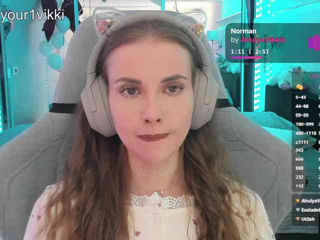 VikkiExtraCheese webcam