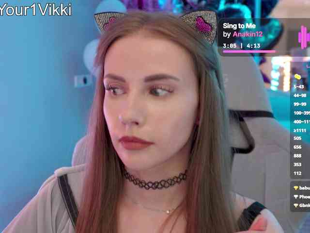 VikkiExtraCheese webcam