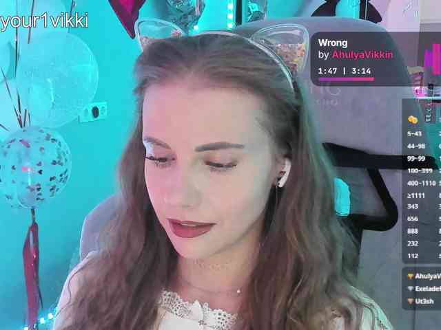 VikkiExtraCheese webcam