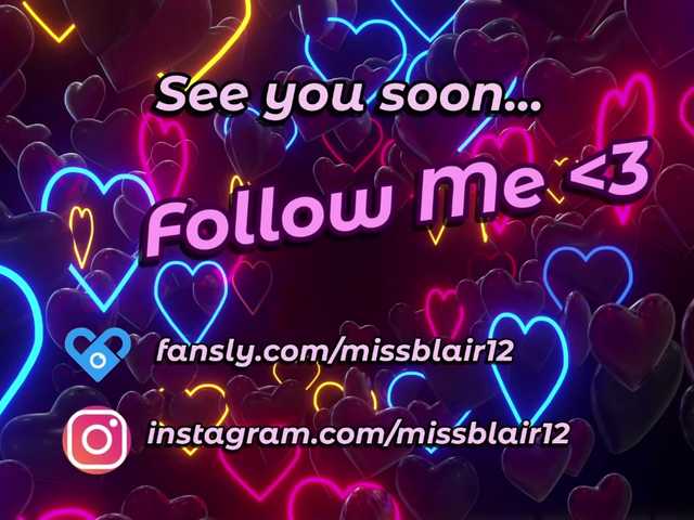 Missblair12 live webcam show