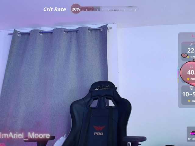 ArielMoore live cam preview