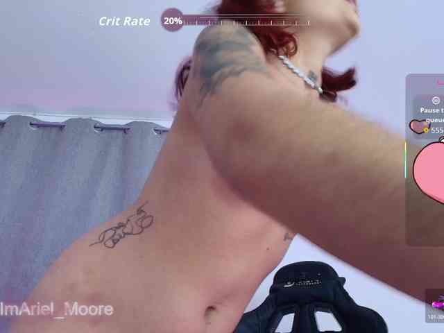 Arielmoore's cam show statistics and live stream