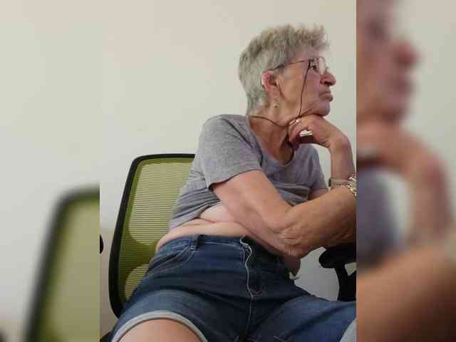 Reife-dame webcam