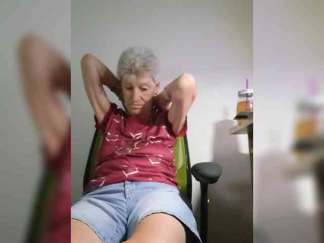 Reife-dame webcam