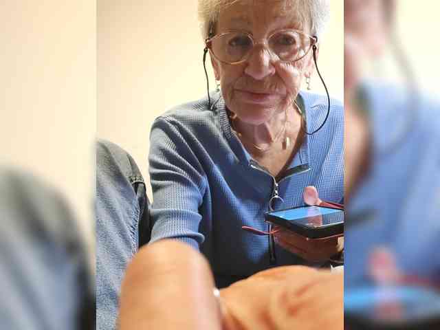 Reife-dame webcam