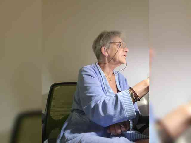 Reife-dame webcam