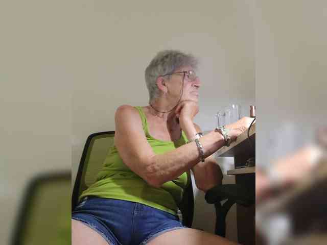 Reife-dame webcam