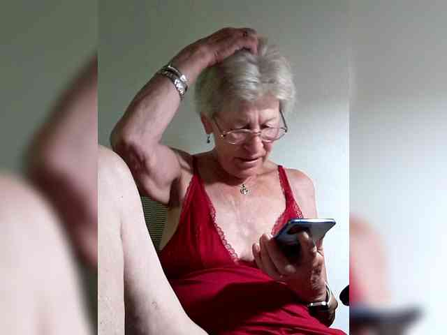 Reife-dame webcam
