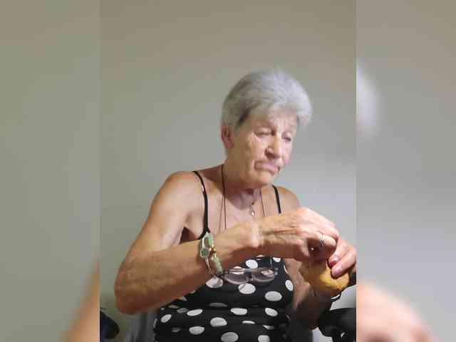 Reife-dame webcam