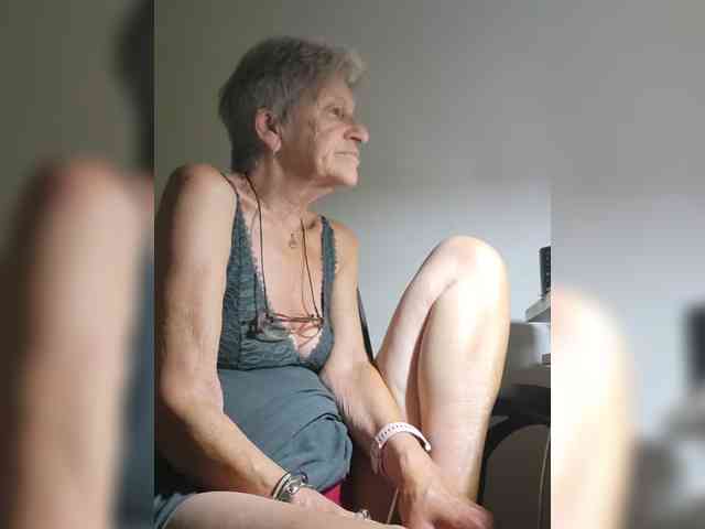 Reife-dame webcam