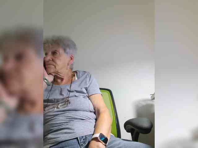 Reife-dame webcam