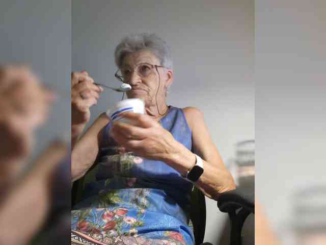 Reife-dame webcam