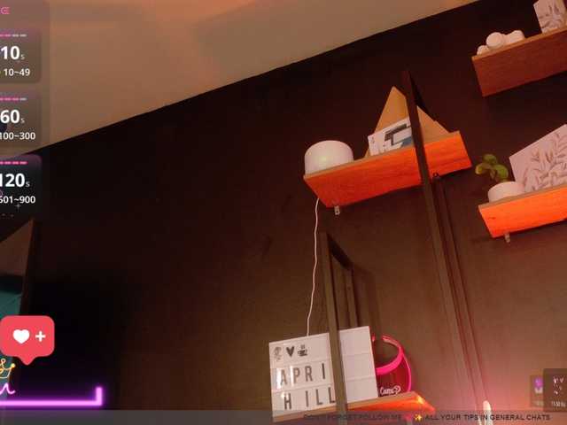 APRILHILL live cam on BongaCams