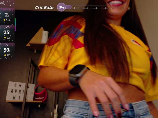 APRILHILL live cam on BongaCams