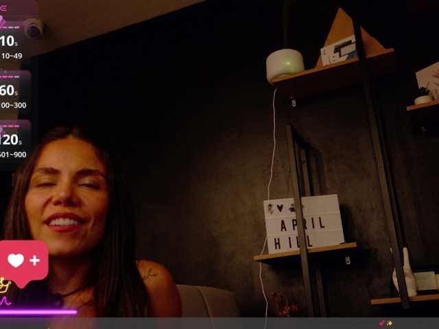 APRILHILL, en vivo ahora en BongaCams