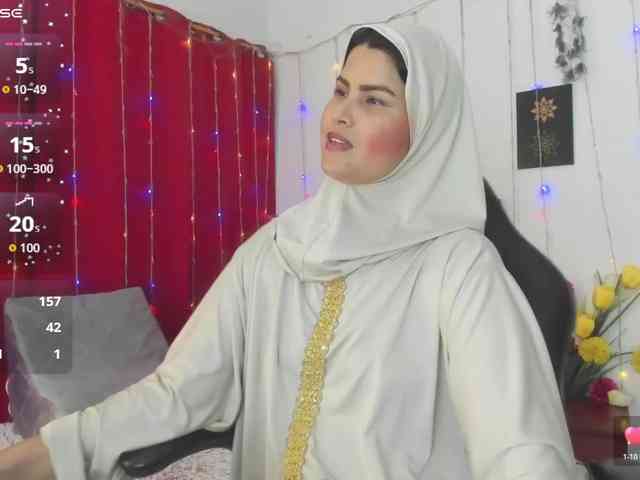 AishaAmin webcam