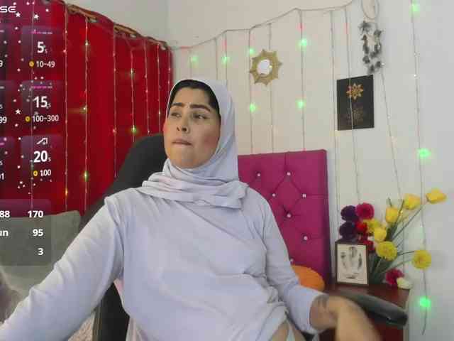 AishaAmin webcam